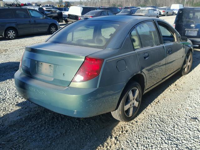 1G8AL55F16Z172560 - 2006 SATURN ION LEVEL GREEN photo 4