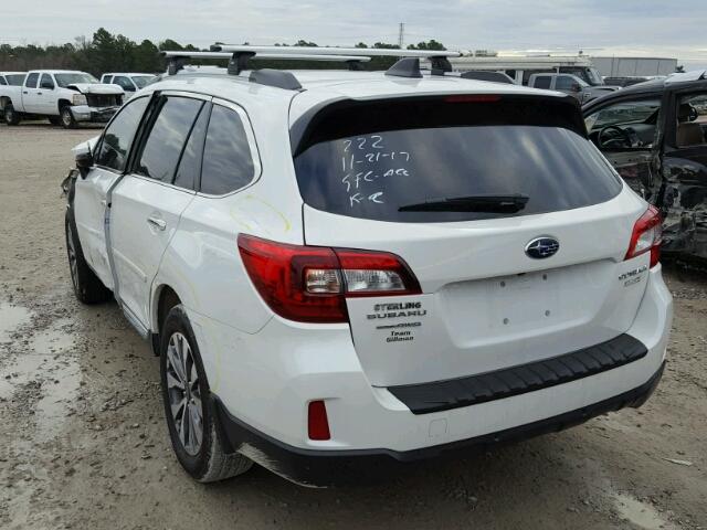 4S4BSATC0H3381367 - 2017 SUBARU OUTBACK TO WHITE photo 3