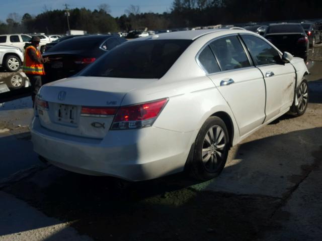 1HGCP3F87CA038252 - 2012 HONDA ACCORD EXL WHITE photo 4