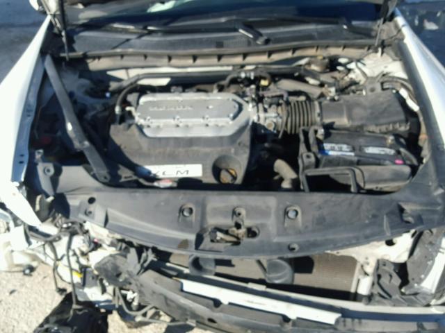 1HGCP3F87CA038252 - 2012 HONDA ACCORD EXL WHITE photo 7