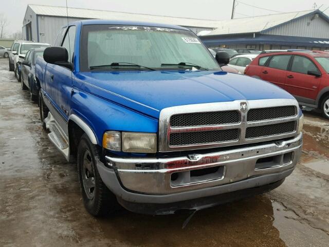 1B7HC13Y8XJ522901 - 1999 DODGE RAM 1500 BLUE photo 1