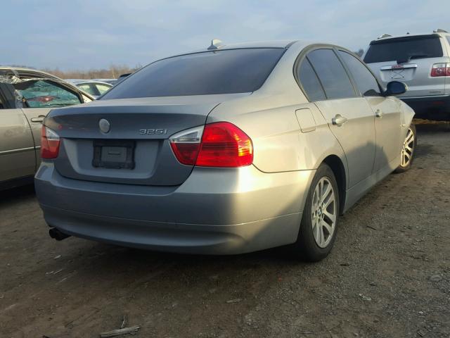 WBAVB13506KX63546 - 2006 BMW 325 I GRAY photo 4