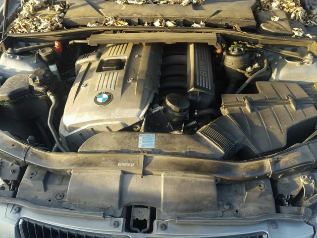 WBAVB13506KX63546 - 2006 BMW 325 I GRAY photo 7