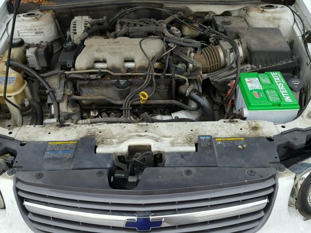 1G1ND52JX3M563527 - 2003 CHEVROLET MALIBU WHITE photo 7