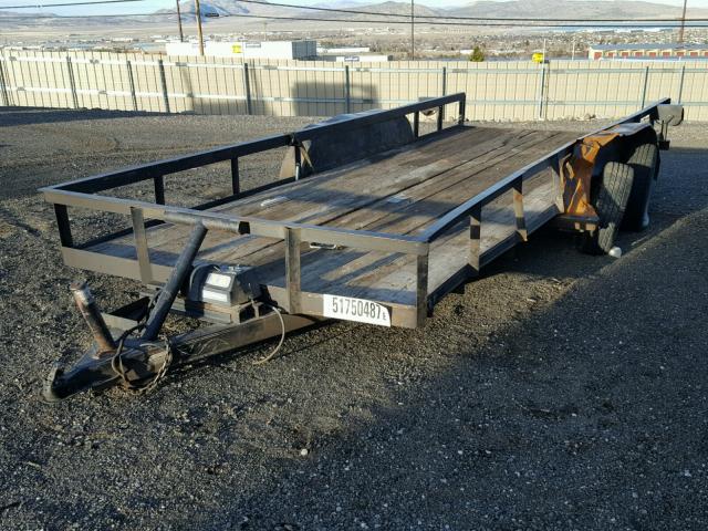 17XFL1623S1951319 - 1995 UTILITY TRAILER BLACK photo 2