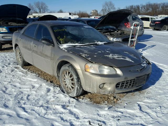 1C3EL56R13N551694 - 2003 CHRYSLER SEBRING LX GOLD photo 1