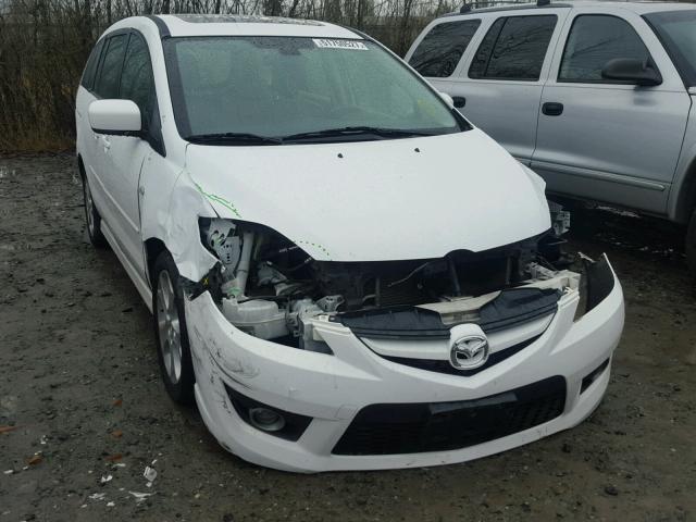 JM1CR293680317904 - 2008 MAZDA 5 WHITE photo 1