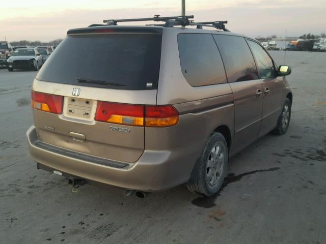 5FNRL18003B131833 - 2003 HONDA ODYSSEY EX GOLD photo 4