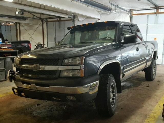 2GCEK19V731353204 - 2003 CHEVROLET SILVERADO GRAY photo 2