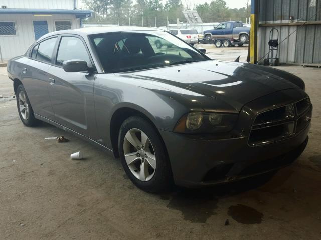 2B3CL3CG6BH527202 - 2011 DODGE CHARGER GRAY photo 1