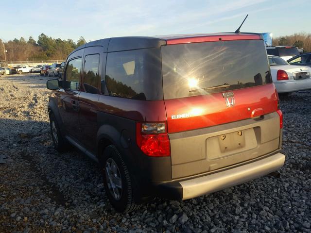 5J6YH18308L009317 - 2008 HONDA ELEMENT LX BURGUNDY photo 3