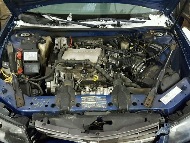 2G1WF52E259215562 - 2005 CHEVROLET IMPALA BLUE photo 7