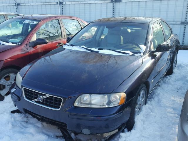 YV1RH592362506902 - 2006 VOLVO S60 2.5T BLACK photo 2