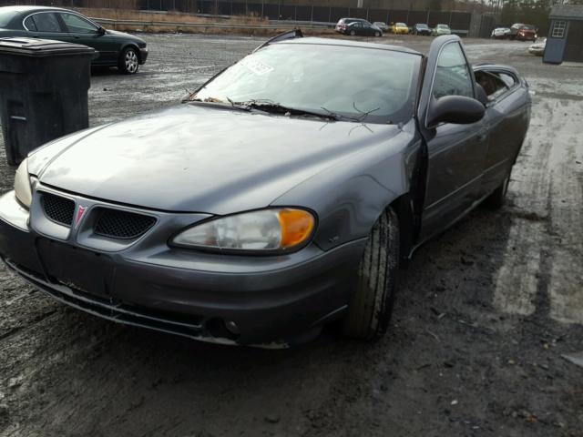 1G2NF52E43M718579 - 2003 PONTIAC GRAND AM S GRAY photo 2