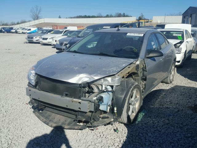 1G2ZG57N484198107 - 2008 PONTIAC G6 BASE SILVER photo 2