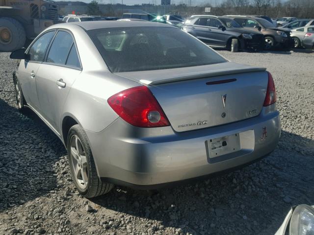 1G2ZG57N484198107 - 2008 PONTIAC G6 BASE SILVER photo 3