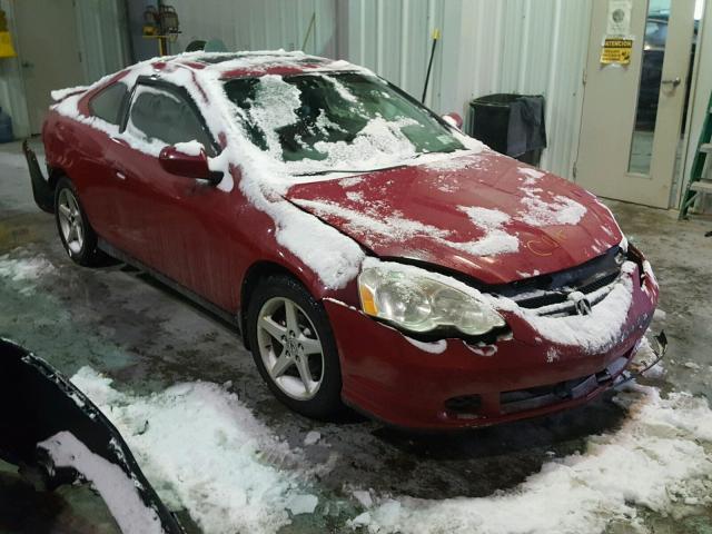 JH4DC53814S019642 - 2004 ACURA RSX RED photo 1