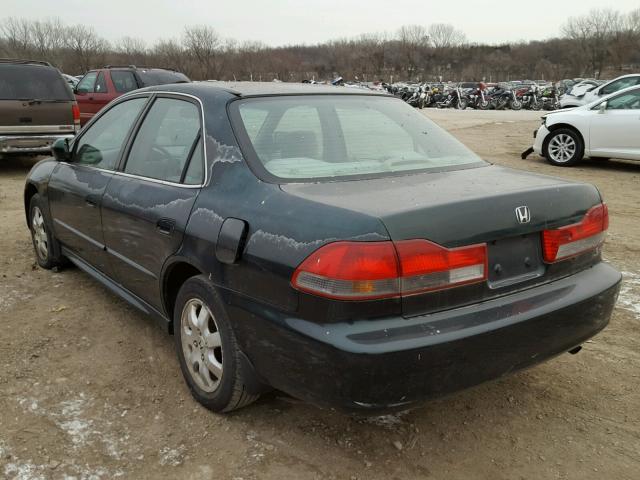 1HGCG566X1A060950 - 2001 HONDA ACCORD EX GREEN photo 3