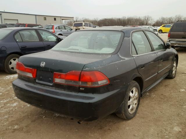 1HGCG566X1A060950 - 2001 HONDA ACCORD EX GREEN photo 4