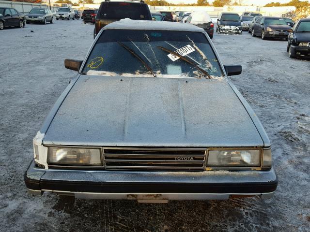 JT2SV16E4G0519753 - 1986 TOYOTA CAMRY LE BLUE photo 9