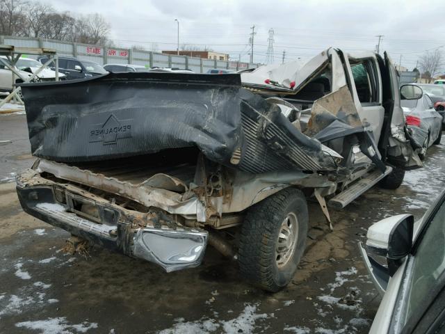 1GCHK23688F187263 - 2008 CHEVROLET SILVERADO SILVER photo 4