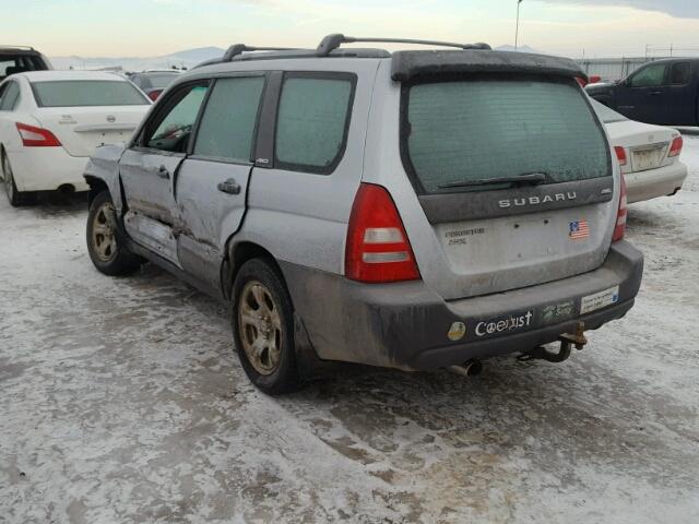 JF1SG63664H759482 - 2004 SUBARU FORESTER 2 WHITE photo 3