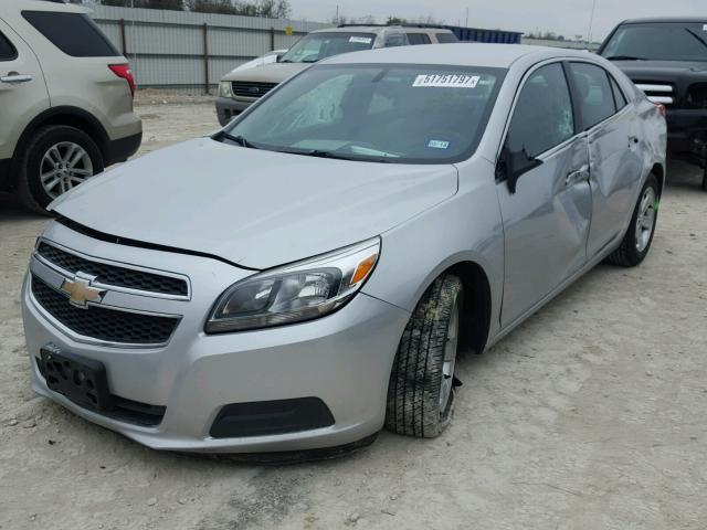 1G11A5SA5DF207628 - 2013 CHEVROLET MALIBU LS SILVER photo 2