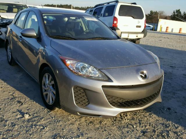 JM1BL1L89C1701142 - 2012 MAZDA 3 I SILVER photo 1