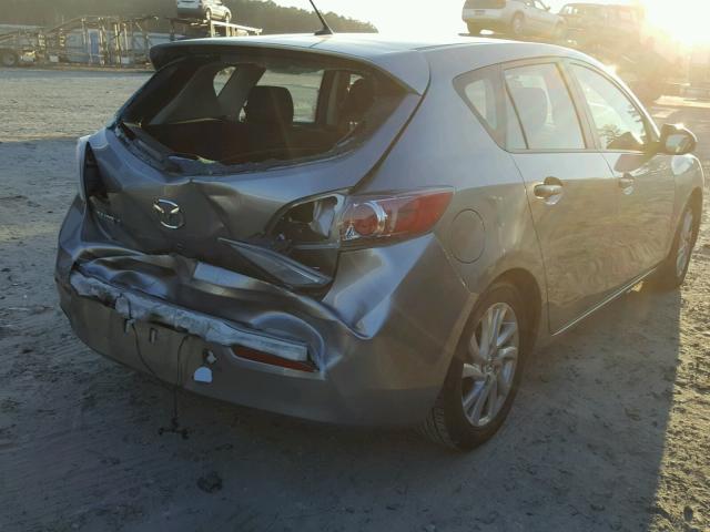 JM1BL1L89C1701142 - 2012 MAZDA 3 I SILVER photo 4