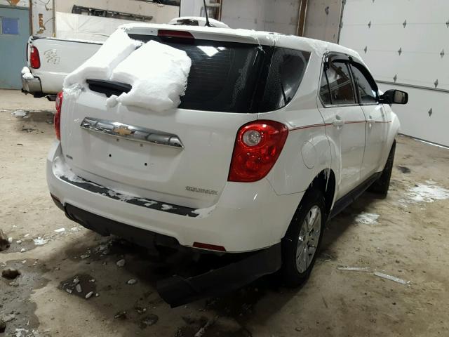 2GNFLEEK9E6200096 - 2014 CHEVROLET EQUINOX LS WHITE photo 4