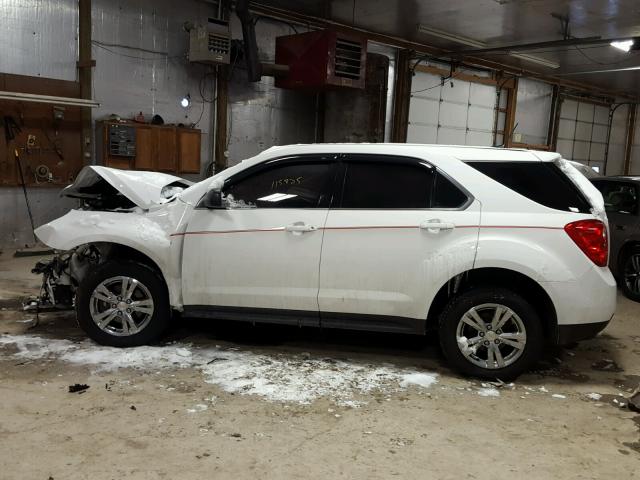 2GNFLEEK9E6200096 - 2014 CHEVROLET EQUINOX LS WHITE photo 9