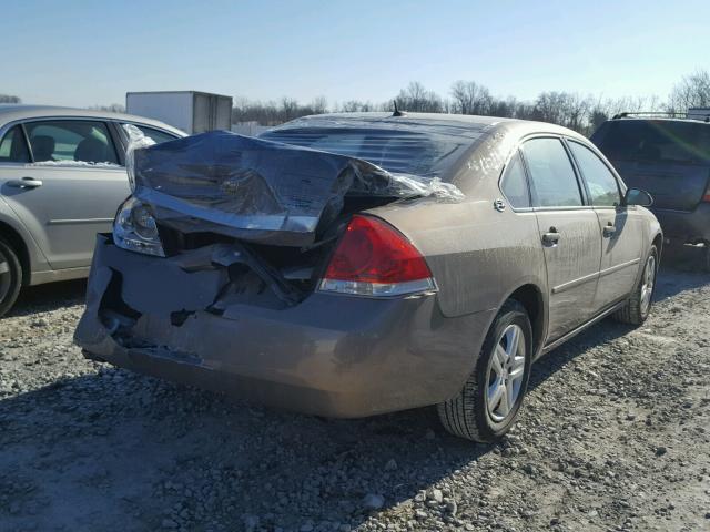 2G1WB58K679241965 - 2007 CHEVROLET IMPALA LS BEIGE photo 4