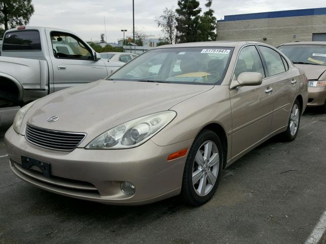 JTHBA30G055131216 - 2005 LEXUS ES 330 TAN photo 2