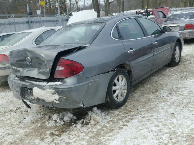 2G4WD562851312823 - 2005 BUICK LACROSSE C GRAY photo 4