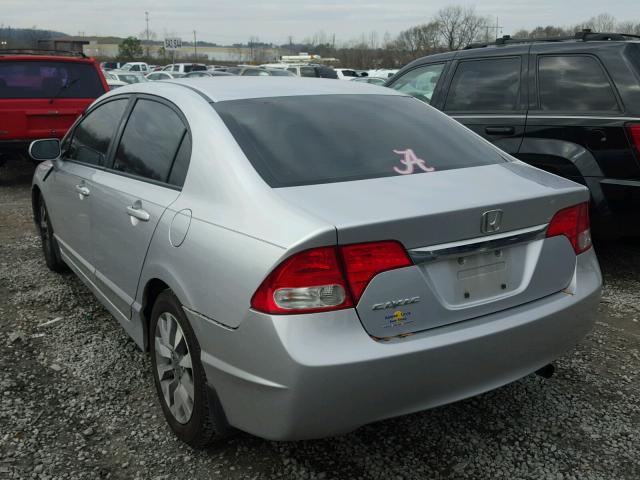 19XFA1F86BE004106 - 2011 HONDA CIVIC EX ვერცხლისფერი ფოტო 3