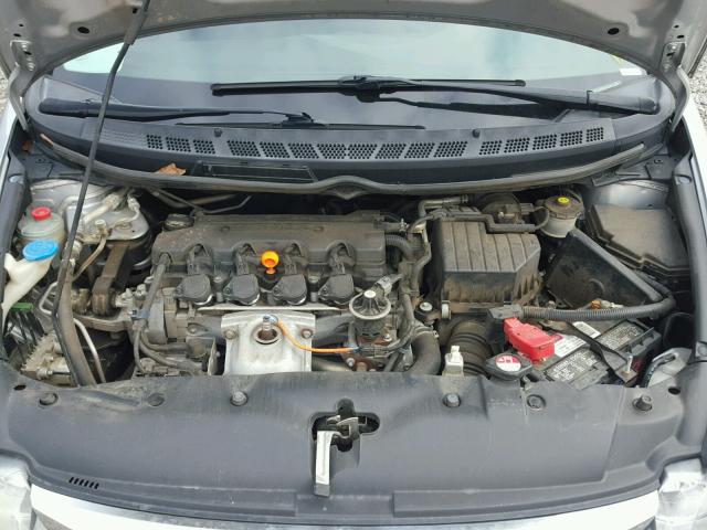 19XFA1F86BE004106 - 2011 HONDA CIVIC EX ვერცხლისფერი ფოტო 7