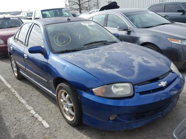 1G1JH52F337269951 - 2003 CHEVROLET CAVALIER L BLUE photo 1