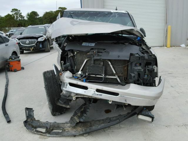 2GCEC13Z771182095 - 2007 CHEVROLET SILVERADO SILVER photo 9