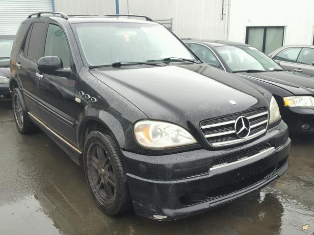 4JGAB54E8YA217850 - 2000 MERCEDES-BENZ ML 320 BLACK photo 1