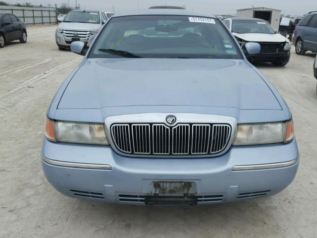 2MEFM75W8YX647438 - 2000 MERCURY GRAND MARQ BLUE photo 9