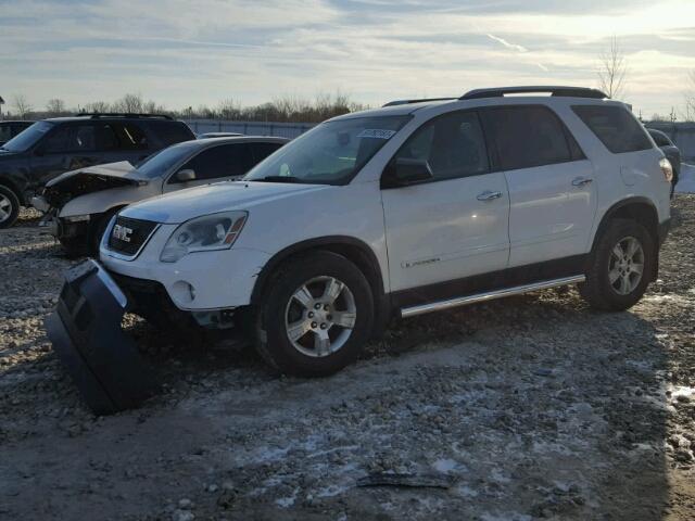 1GKER13707J112137 - 2007 GMC ACADIA SLE WHITE photo 2