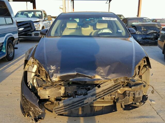 2G1WB57K191137631 - 2009 CHEVROLET IMPALA LS GRAY photo 9