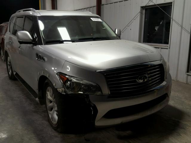 JN8AZ2NF8C9516534 - 2012 INFINITI QX56 SILVER photo 1