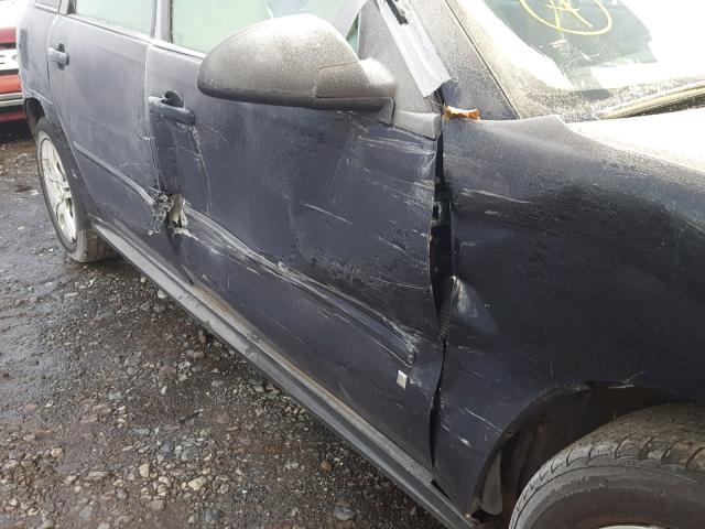 1G1ZS618X6F282560 - 2006 CHEVROLET MALIBU MAX ლურჯი ფოტო 9