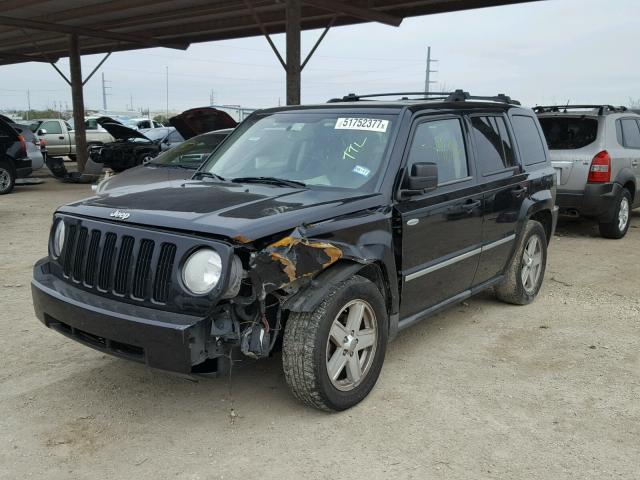 1J4NT1GB6AD652653 - 2010 JEEP PATRIOT SP BLACK photo 2