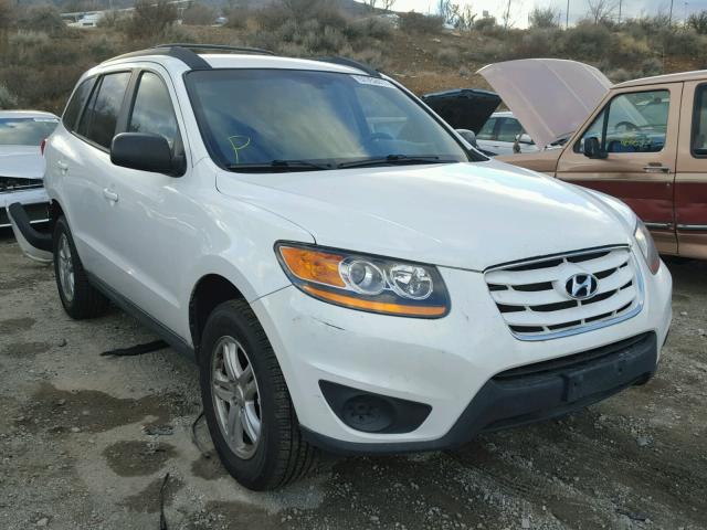 5NMSGDABXAH353990 - 2010 HYUNDAI SANTA FE G WHITE photo 1