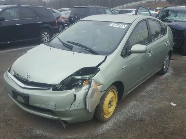 JTDKB20UX77650215 - 2007 TOYOTA PRIUS GREEN photo 2