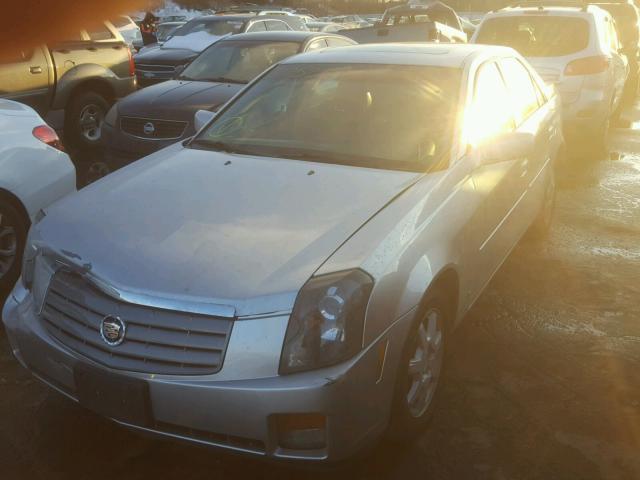 1G6DM57T660120724 - 2006 CADILLAC CTS SILVER photo 2