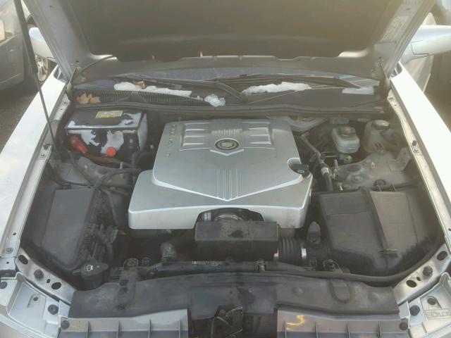 1G6DM57T660120724 - 2006 CADILLAC CTS SILVER photo 7