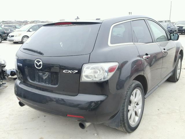 JM3ER293680184903 - 2008 MAZDA CX-7 BLACK photo 4